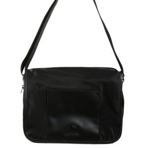 Roberto Cavalli Men's Black Shoulder Messenger Bag